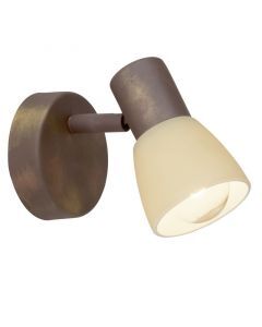 Metall vägglampa koppar, Alaya
