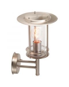 Metall utelampa krom, Shamayra, IP44