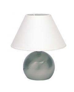 Metall bordslampa krom, Robijn, med beröringsdimmer