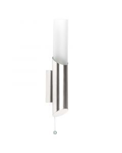 Modern vägglampa krom, Saya