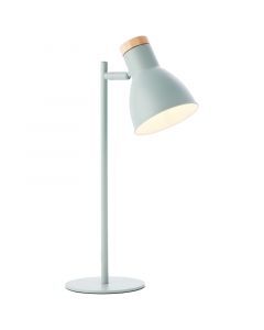 Trä bordslampa grön, Malu