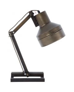 Retro bordslampa svart, Eliza, med brytare