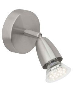 Metall vägglampa krom, Keysha
