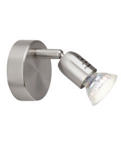 Metall vägglampa krom, Hayo