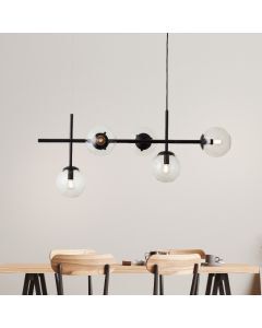 Design fönsterlampa transparent, Rhys