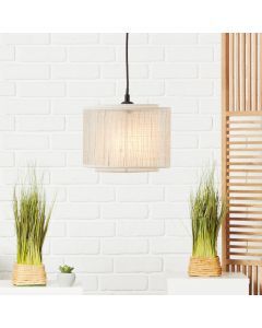 Rustik fönsterlampa beige, Gerbert
