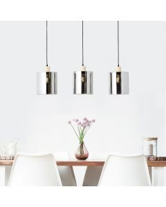 Modern fönsterlampa grå, Serkan