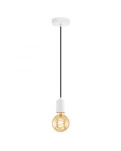 Vit fönsterlampa metall, Christel