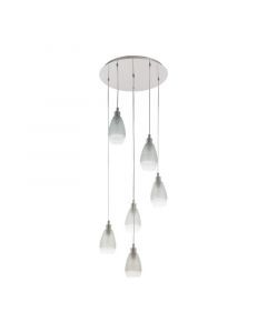 Nickel design fönsterlampa glas, Kik