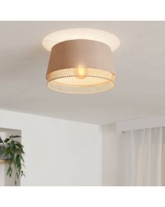 Beige plafond tyg, Ruby