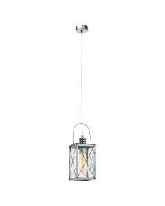 Krom vintage fönsterlampa metall, Abderrahim