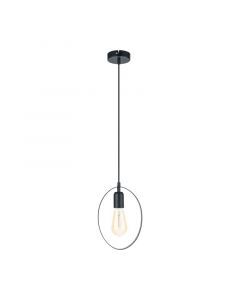 Svart retro fönsterlampa metall, Aida