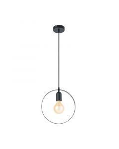 Svart retro fönsterlampa metall, Aida