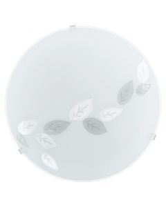 Vit plafond glas, Bada
