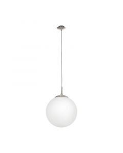 Nickel modern fönsterlampa glas, Dave