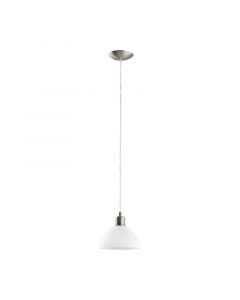 Vit design fönsterlampa glas, Lariana