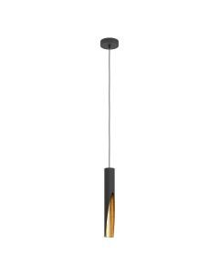 Guld modern fönsterlampa aluminium, Aloysius