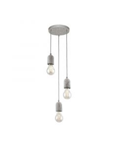 Betong fönsterlampa grå, Antoni