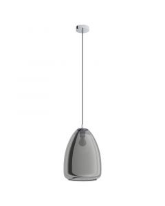 Krom design fönsterlampa glas, Fredericus
