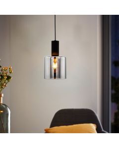 Grå modern fönsterlampa glas, Paulina
