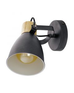 Trä spotlight tak grå, Nickey