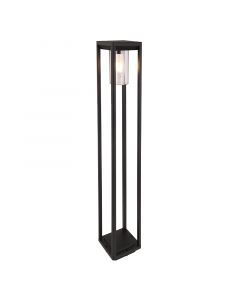 Svart modern utelampa plast, Vildan, IP44