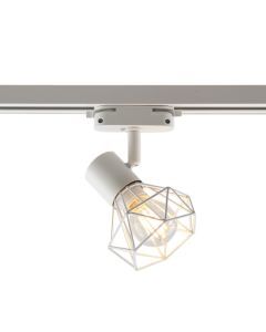 Industri 1 fas spotlight skena vit, Jaylano
