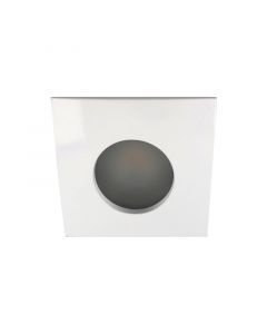 Aluminium infälld spotlight badrum vit, Pelle, IP44