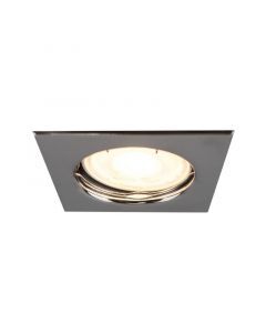 Metall infälld spotlight krom, Meco
