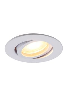 Aluminium infälld spotlight vit, Abbigail