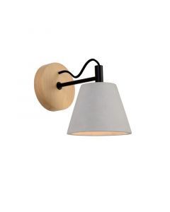 Betong vägglampa taupe, Possio