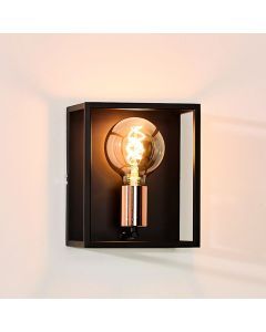 Koppar vägglampa modern, Arthur