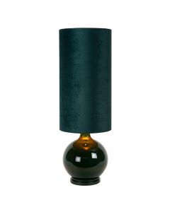 Grön golvlampa retro, Esterad, med brytare