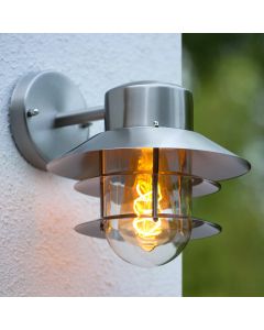 Krom utelampa modern, Zico, IP44