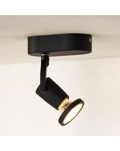 Svart spotlight tak modern, Jaster