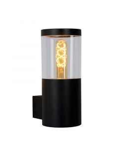 Svart utelampa modern, Fedor, IP44