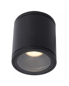 Svart spotlight tak modern, Aven, IP65