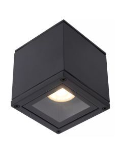 Svart spotlight tak modern, Aven, IP65