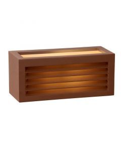 Rostfärgad utelampa modern, Dimo, IP54