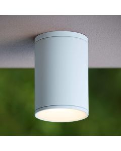 Vit utelampa modern, Tubix, IP54