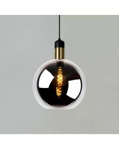 Grå fönsterlampa vintage, Julius