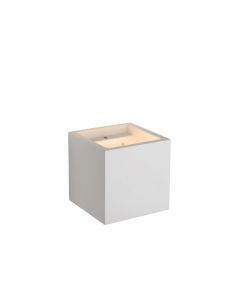 Gips vägglampa vit, Gipsy