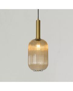 Bärnstensfärgad fönsterlampa retro, Maloto