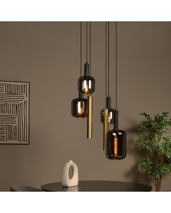 Svart fönsterlampa modern, Joanet