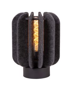 Grå bordslampa modern, Rafal, med brytare