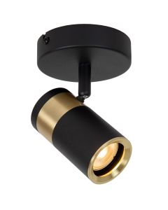 Svart väggspotlight modern, Gorik