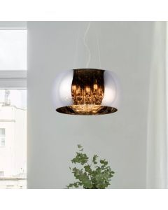 Krom fönsterlampa modern, Pearl