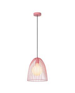 Rosa fönsterlampa barn metall, Macarons