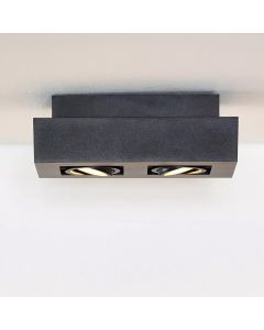 Svart spotlight tak modern, Xirax
