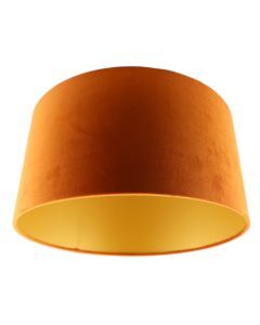 Modern velour lampskärm guld, Milene
